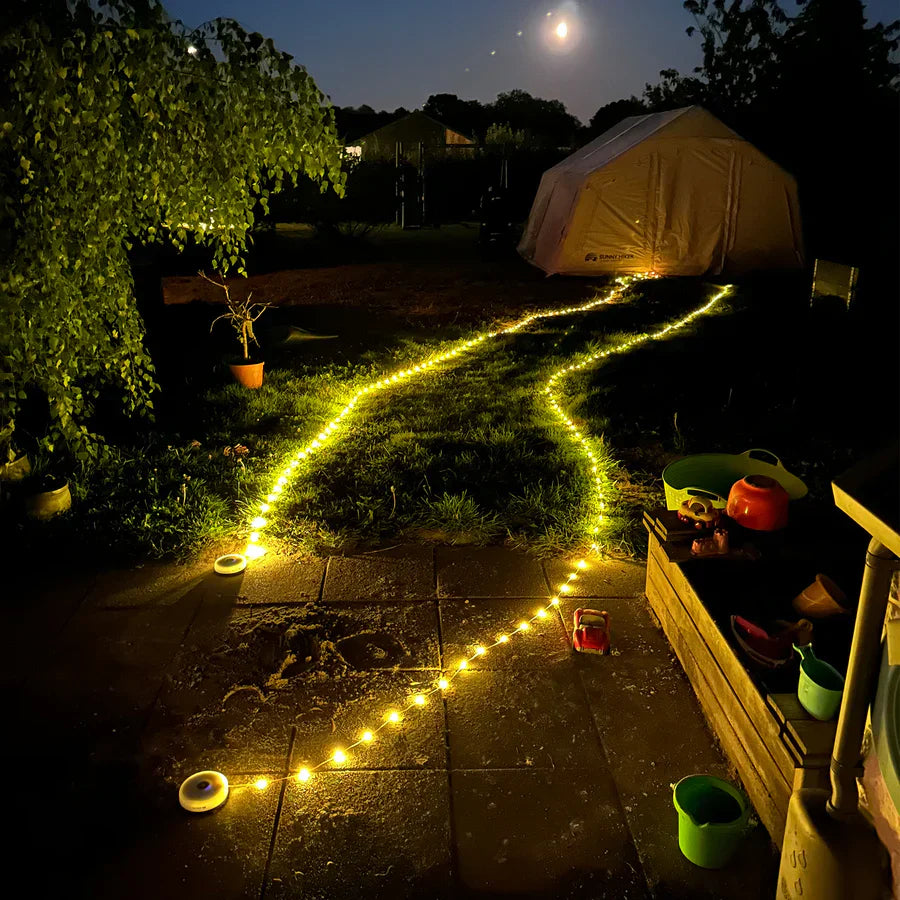 4-in-1 Cozy Camp Lyskæde Warm White