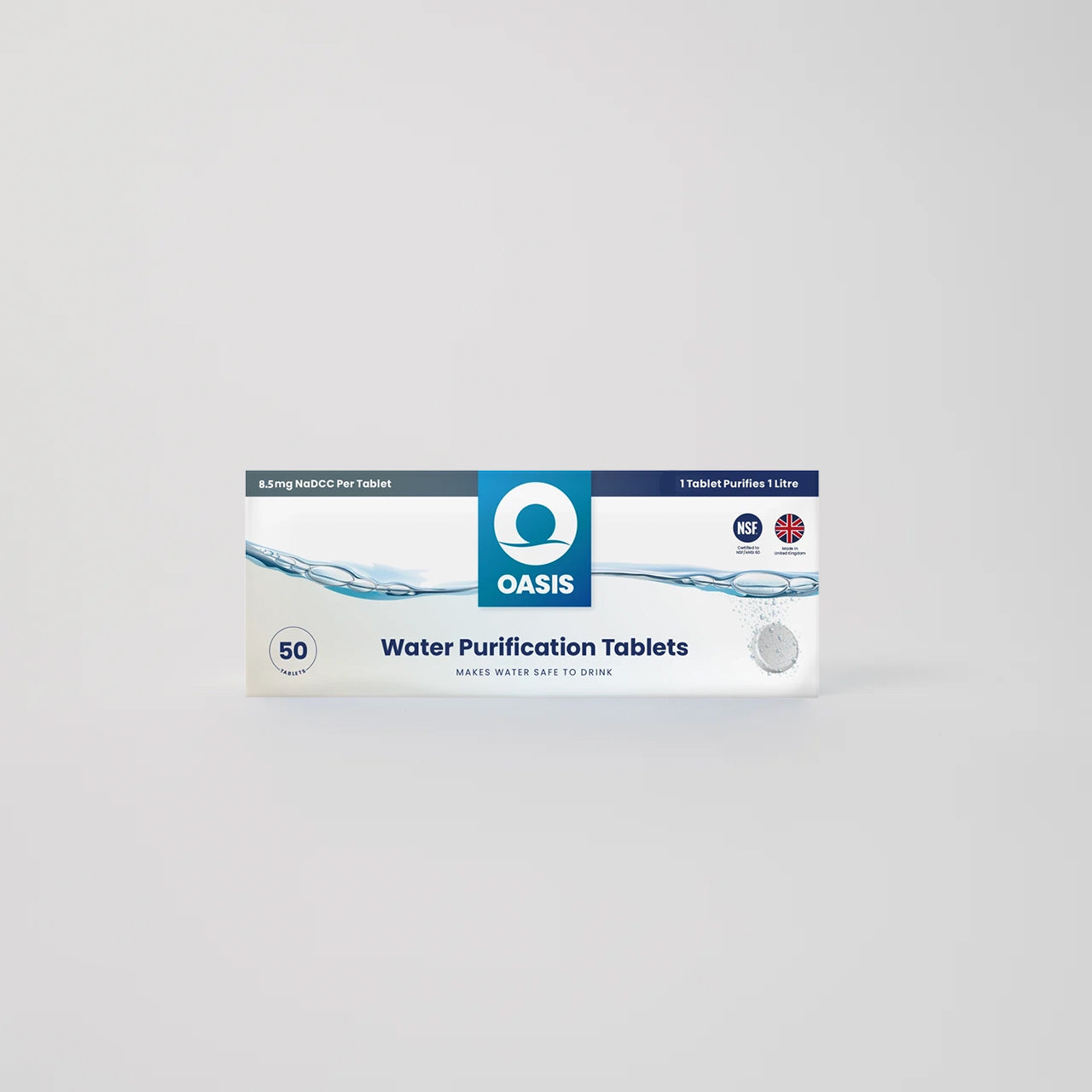 Vandrensningstabletter (50 stk.)